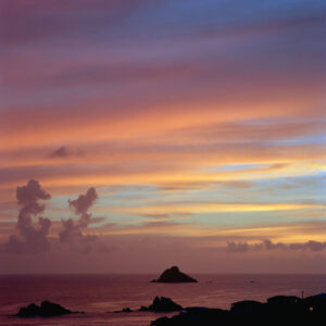 064 Sunset Gustavia Harbor